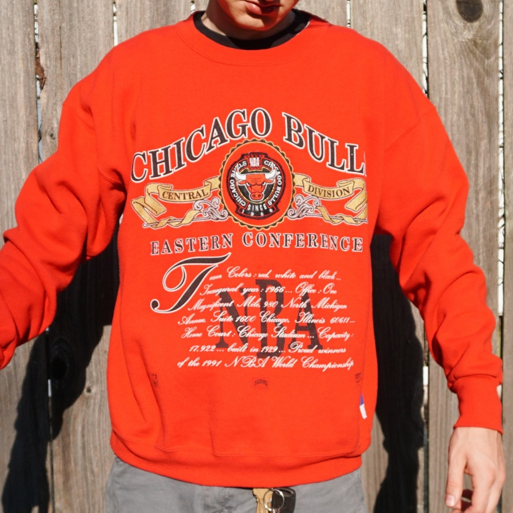 vintage 1991 Chicago Bulls Sweatshirt